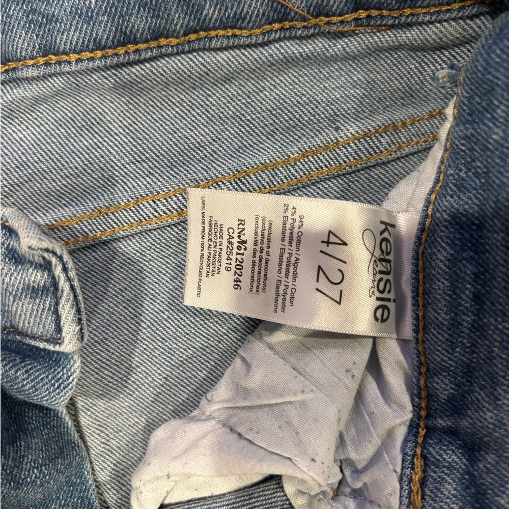 Kensie Blue Women's Jeans - Picture 4 of 6
